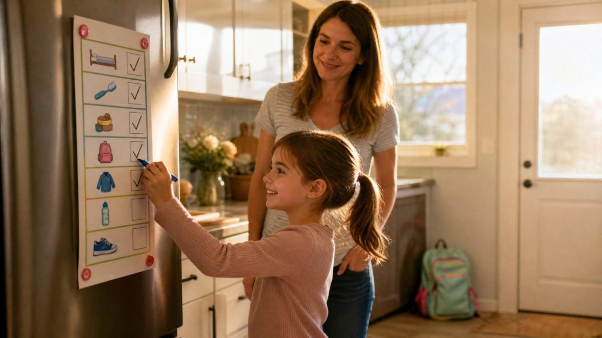 ADHD morning routine for kids