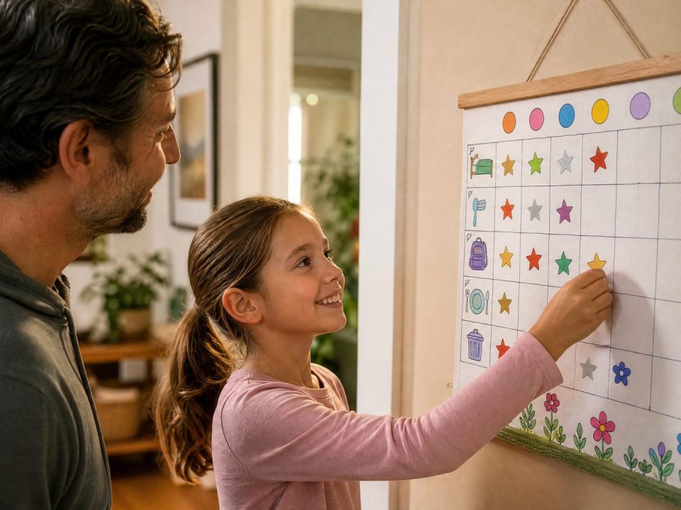 chore chart for kids with ADHD